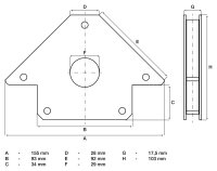 Kraft-Magnethalter