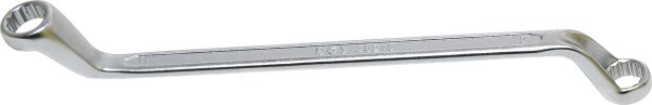 Doppel-Ringschlüssel | tief gekröpft | SW 10 x 11 mm