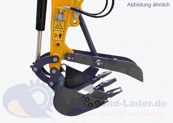 Mader Baggerdaumen mechanisch für Minibagger B13U.1/B13Z.1 passend für B13U / B13Z ( MZ10003 )