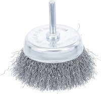 Topfbürste | Aufnahme 6 mm Stift | Ø 75 mm