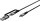 goobay 2in1 USB-Kabel 2in1 2,0 m silber, spacegrau, 1 St.