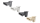 OKU Slim Skimmer Lux beige RAL1015 mit Messingbuchse