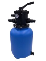 OKU Sandfilterbehälter Ø 400 mm blau aus PP