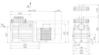 OKU BADU MAGNA 12 - P1 0,72 kW / P2 0,45 230V ohne Kabel