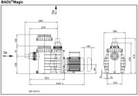 OKU Badu Magic II 6 - P1 0,45 kW P2 0,25 kW / 230 V