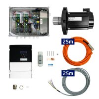 OKU BADU Jet Turbo Pro Antriebssatz 25 m Kabel 3,0...