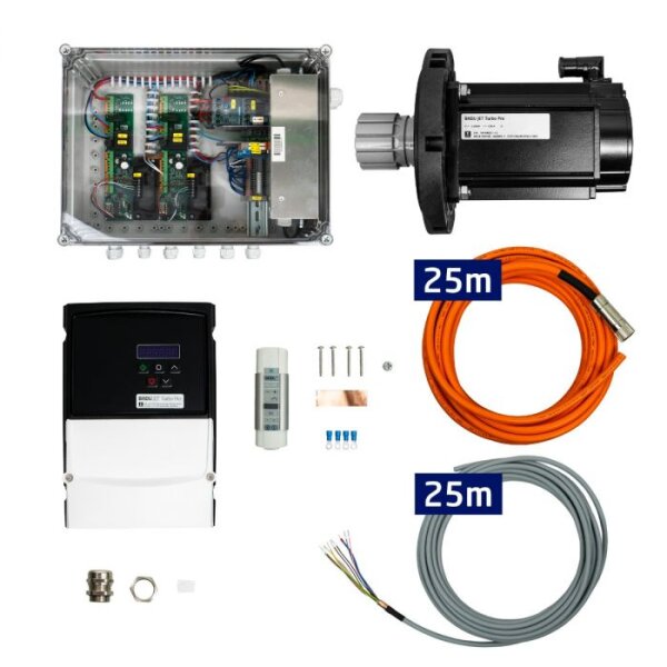 OKU BADU Jet Turbo Antriebssatz, 25 m Kabel 1,20 kW 230 V