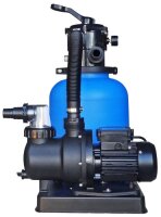 OKU ECO Sandfilteranlage PP Ø 300 mm blau mit SPS75