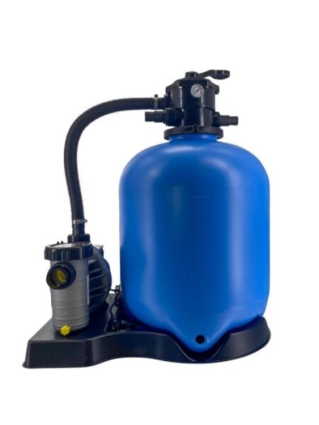 OKU Bali Timer Sandfilteranlage Ø 300 mm blau mit Aqua Plus 4 TIMER