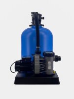 OKU Bali Timer Sandfilteranlage Ø 400 mm blau mit Aqua Plus 8 TIMER