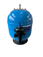 OKU GFK Filterbehälter Atlantica Ø 750 mm komplett  mit 6-Wege-Side-Mount-Ventil 2" IG