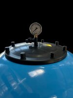 OKU GFK Filterbehälter Atlantica Plus Ø 750 mm mit seitlichen Düsenplatten komplett mit 6-Wege-Side-Mount-Ventil 2" IG