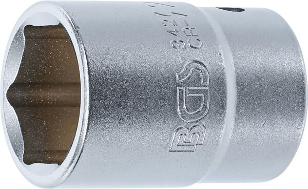 Steckschlüssel-Einsatz Sechskant | Antrieb Innenvierkant 20 mm (3/4") | SW 27 mm