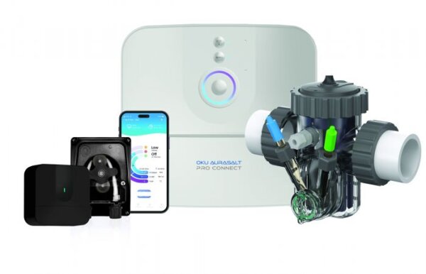 OKU OKU AuraSalt Pro Connect G18+ bis 75 m³ Beckenvolumen