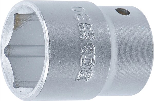 Steckschlüssel-Einsatz Sechskant | Antrieb Innenvierkant 20 mm (3/4") | SW 30 mm