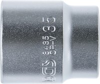 Steckschlüssel-Einsatz Sechskant | Antrieb Innenvierkant 20 mm (3/4") | SW 35 mm
