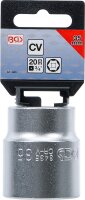 Steckschlüssel-Einsatz Sechskant | Antrieb Innenvierkant 20 mm (3/4") | SW 35 mm