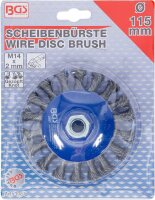 Scheibenbürste | Aufnahme M14 x 2,0 | Ø 115 mm