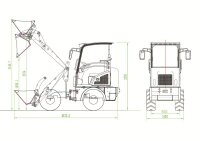 Valtor Hoflader RL60 mit Euro Schnellwechsler