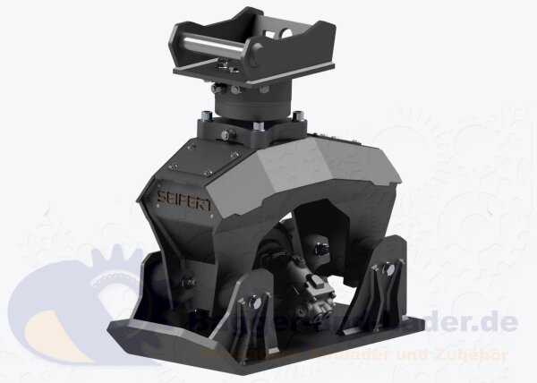 Seifert SHC10 Anbauverdichter ohne Rotator für MS03 geeignet für Minibagger 0 -6 to. ( S-00.012.625 )