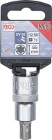 Bit-Einsatz | Antrieb Innenvierkant 12,5 mm (1/2") | Keil-Profil (für RIBE) M10