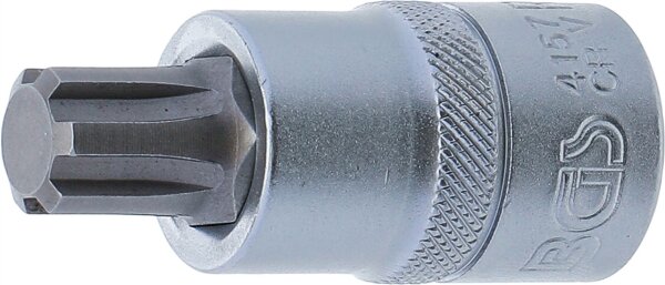 Bit-Einsatz | Antrieb Innenvierkant 12,5 mm (1/2") | Keil-Profil (für RIBE) M13