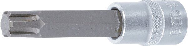 Bit-Einsatz | Länge 100 mm | Antrieb Innenvierkant 12,5 mm (1/2") | Keil-Profil (für RIBE) M14