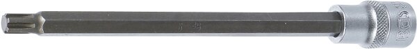 Bit-Einsatz | Länge 200 mm | Antrieb Innenvierkant 12,5 mm (1/2") | Keil-Profil (für RIBE) M9