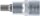 Bit-Einsatz | Antrieb Innenvierkant 12,5 mm (1/2") | Innensechskant 8 mm