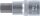 Bit-Einsatz | Antrieb Innenvierkant 12,5 mm (1/2") | Innensechskant 12 mm