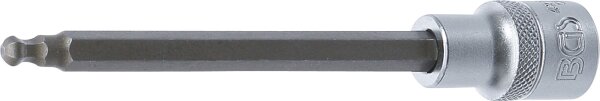 Bit-Einsatz | Länge 140 mm | Antrieb Innenvierkant 12,5 mm (1/2") | Innensechskant mit Kugelkopf 6 mm