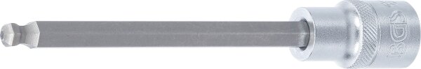 Bit-Einsatz | Länge 140 mm | Antrieb Innenvierkant 12,5 mm (1/2") | Innensechskant mit Kugelkopf 7 mm