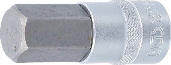 Bit-Einsatz | Länge 70 mm | Antrieb Innenvierkant 12,5 mm (1/2") | Innensechskant 22 mm