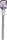 Bit-Einsatz | Länge 200 mm | Antrieb Innenvierkant 12,5 mm (1/2") | Innenvielzahn (für XZN) M12