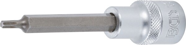 Bit-Einsatz | Länge 100 mm | Antrieb Innenvierkant 12,5 mm (1/2") | T-Profil (für Torx) T20