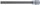 Bit-Einsatz | Länge 200 mm | Antrieb Innenvierkant 12,5 mm (1/2") | T-Profil (für Torx) T55