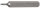 Bit | Länge 75 mm | Antrieb Außensechskant 10 mm (3/8") | T-Profil (für Torx) mit Bohrung T10