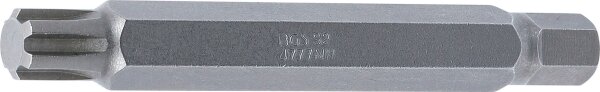 Bit | Länge 100 mm | Antrieb Außensechskant 10 mm (3/8") | Keil-Profil (für RIBE) M11
