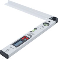 Digitaler LCD-Winkelmesser mit Wasserwaage | 450 mm