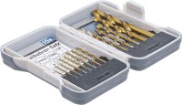 HSS-Spiralbohrer-Satz | titan-nitriert | 1,5 - 10 mm |...