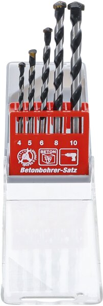 Betonbohrer-Satz | 4 - 10 mm | 5-tlg.