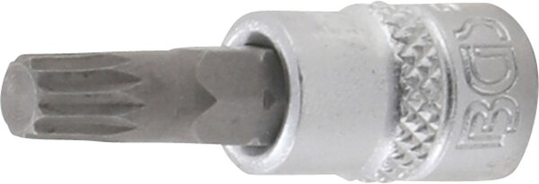 Bit-Einsatz | Antrieb Innenvierkant 6,3 mm (1/4") | Innenvielzahn (für XZN) M6