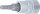 Bit-Einsatz | Antrieb Innenvierkant 6,3 mm (1/4") | Innensechskant 3,5 mm