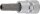 Bit-Einsatz-Satz | Antrieb Innenvierkant 6,3 mm (1/4") | Innensechskant mit Bohrung 2 - 7 mm | 8-tlg.