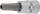 Bit-Einsatz | Antrieb Innenvierkant 6,3 mm (1/4") | Innensechskant mit Bohrung 5 mm