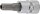 Bit-Einsatz | Antrieb Innenvierkant 6,3 mm (1/4") | Innensechskant mit Bohrung 5,5 mm