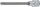 Bit-Einsatz | Länge 140 mm | Antrieb Innenvierkant 12,5 mm (1/2") | T-Profil (für Torx) T45