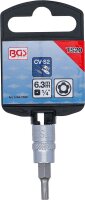 Bit-Einsatz | Antrieb Innenvierkant 6,3 mm (1/4") | TS-Profil (für Torx Plus) mit Bohrung TS20