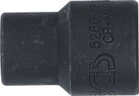 Spiral-Profil-Steckschlüssel-Einsatz / Schraubenausdreher | Antrieb Innenvierkant 12,5 mm (1/2") | SW 12 mm