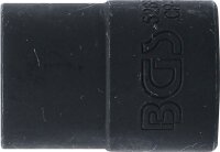 Spiral-Profil-Steckschlüssel-Einsatz / Schraubenausdreher | Antrieb Innenvierkant 12,5 mm (1/2") | SW 16 mm